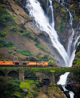 DHUDHSAGAR WATERFALL